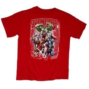 Marvel Avengers Boys Graphic Tee